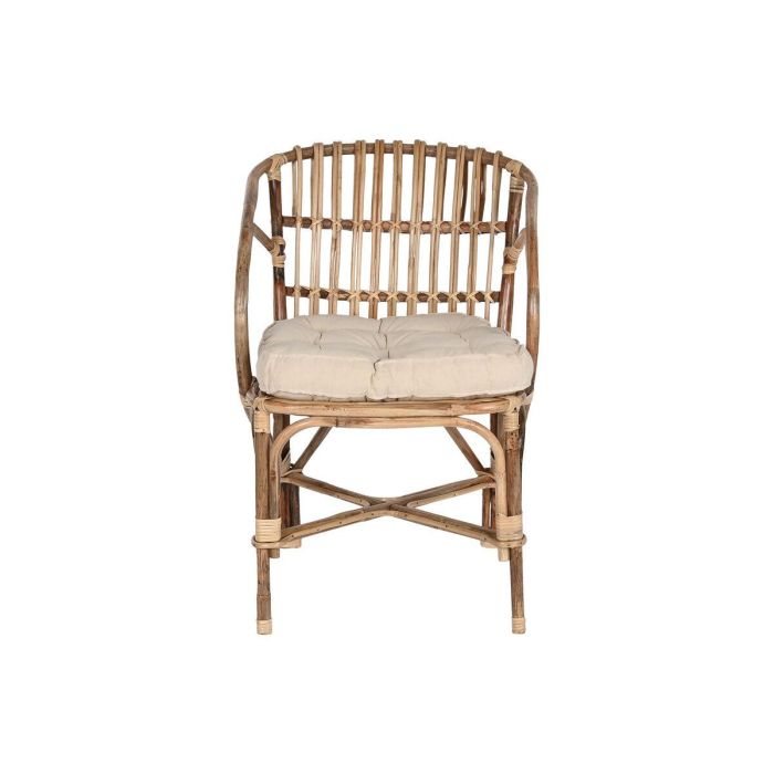 Silla Tropical DKD Home Decor Natural Beige 65 x 85 x 58 cm 5 Silla Tropical DKD Home Decor Natural Beige 65 x 85 x 58 cm 5