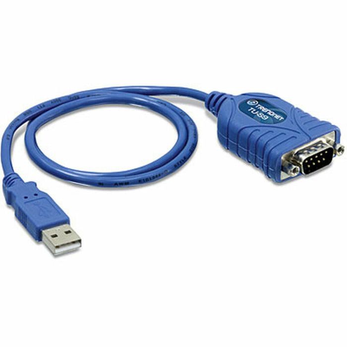 Adaptador USB a RS232 Trendnet TU-S9 Azul