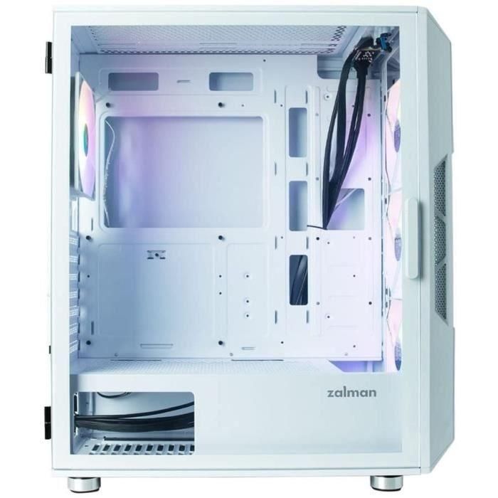 Zalman I3 NEO WHITE Carcasa PC Midi Tower Blanco, ATX, mATX, Mini-ITX, Ventiladores Frontales 3x120mm, Trasero 1x120mm, USB 3.0 1