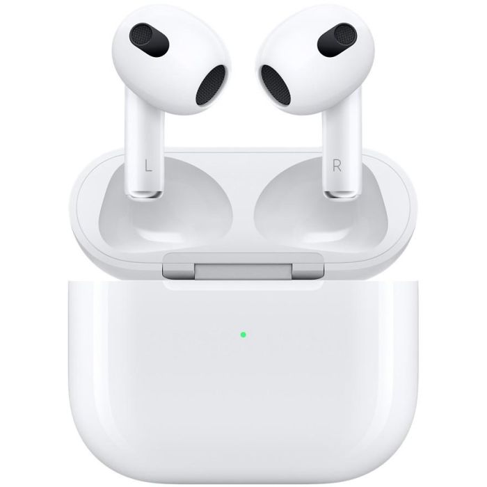 Apple AirPods (3ª generación) con estuche de carga Lightning, intraaural, inalámbrico, blanco 0 Apple AirPods (3ª generación) con estuche de carga Lightning, intraaural, inalámbrico, blanco 0