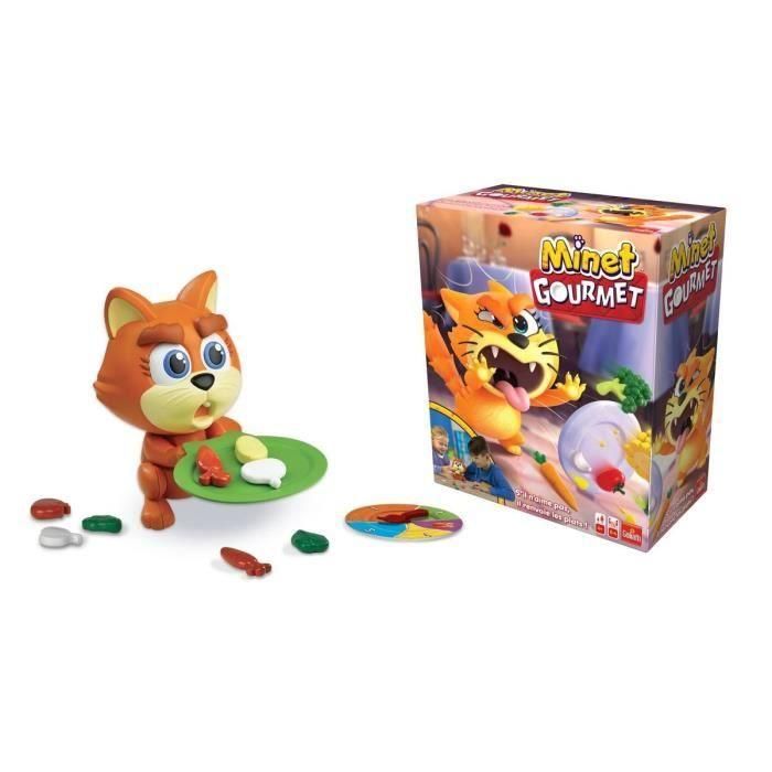 Goliath Twink Gourmet Juego de Mesa Minet Gourmet El Gato Que No Quiere Comer Verduras 2