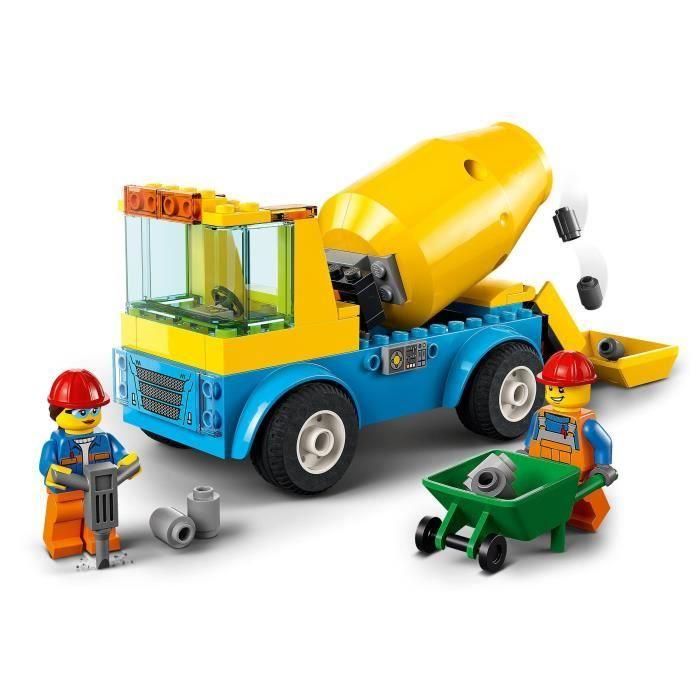 LEGO City Great Vehicles Camión hormigonera, Vehículos de construcción, Juguete para niños a partir de 4 años (60325) 1 LEGO City Great Vehicles Camión hormigonera, Vehículos de construcción, Juguete para niños a partir de 4 años (60325) 1