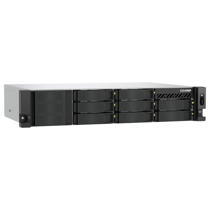 QNAP TS-855eU-8G NAS Rackmount de 8 bahías con Procesador Intel Atom C5125, 8GB RAM y 2x2.5GbE 8 QNAP TS-855eU-8G NAS Rackmount de 8 bahías con Procesador Intel Atom C5125, 8GB RAM y 2x2.5GbE 8