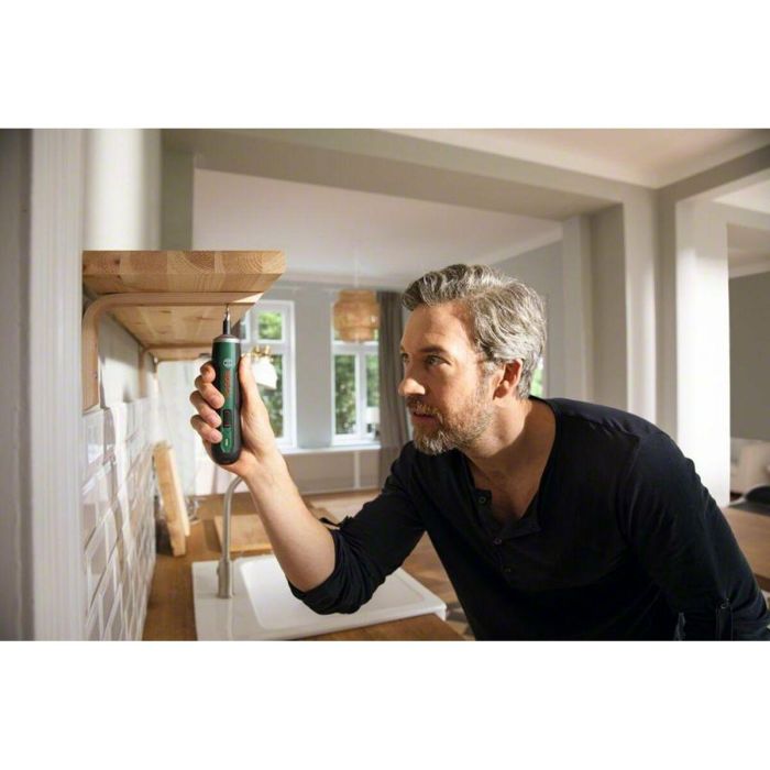 Bosch Destornillador Inalámbrico PushDrive - Batería de Iones de Litio, Función Push & Go, Par Ajustable, Portabrocas Magnético Hexagonal 4 Bosch Destornillador Inalámbrico PushDrive - Batería de Iones de Litio, Función Push & Go, Par Ajustable, Portabrocas Magnético Hexagonal 4