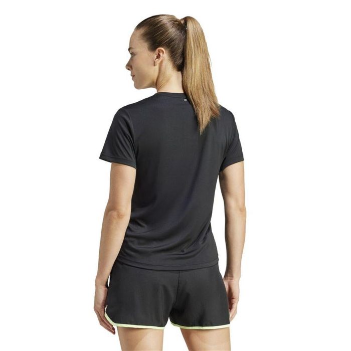 Camiseta de Manga Corta Mujer Adidas IL7227 Negro (XS) 3