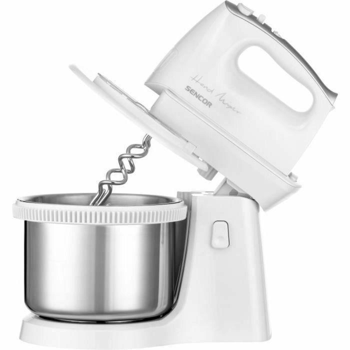 Batidora de mano con bol giratorio - SENCOR - SHM6206SS - 500W - Plata 2 Batidora de mano con bol giratorio - SENCOR - SHM6206SS - 500W - Plata 2