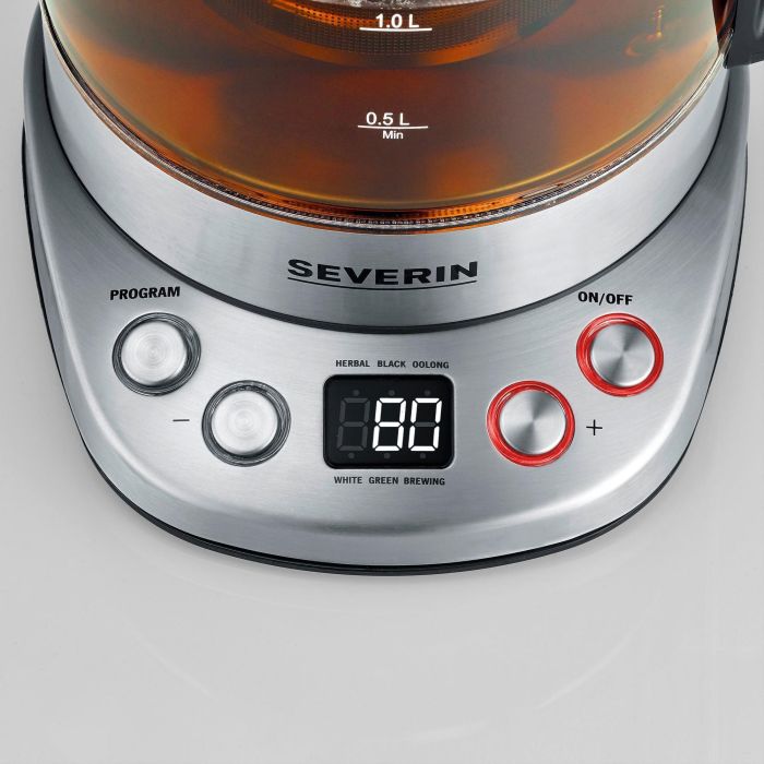 Severin WK 3480 Glas-Tee-/Wasserkocher Deluxe 3 Severin WK 3480 Glas-Tee-/Wasserkocher Deluxe 3