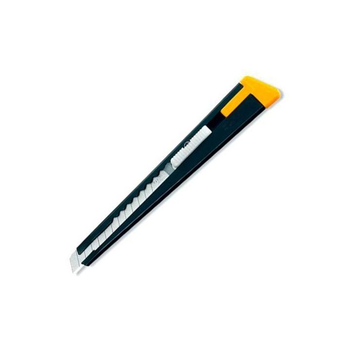 Olfa Cutter Standard 180 - Cuchilla Fracturable De 9 mm - Sistema Avance Cuchilla Automatico Olfa Cutter Standard 180 - Cuchilla Fracturable De 9 mm - Sistema Avance Cuchilla Automatico