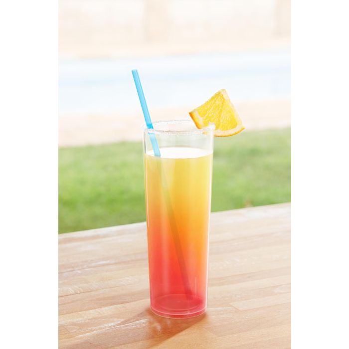 Algon Set de 6 Vasos Tubo PP 300ml 6 x 14.7 cm (70 Unidades)