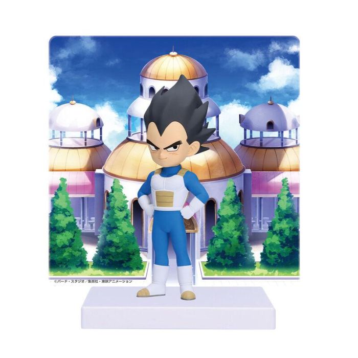BANPRESTO Figura Vegeta Dragon Ball Daima 13cm con panel - Miniatura de la serie anime