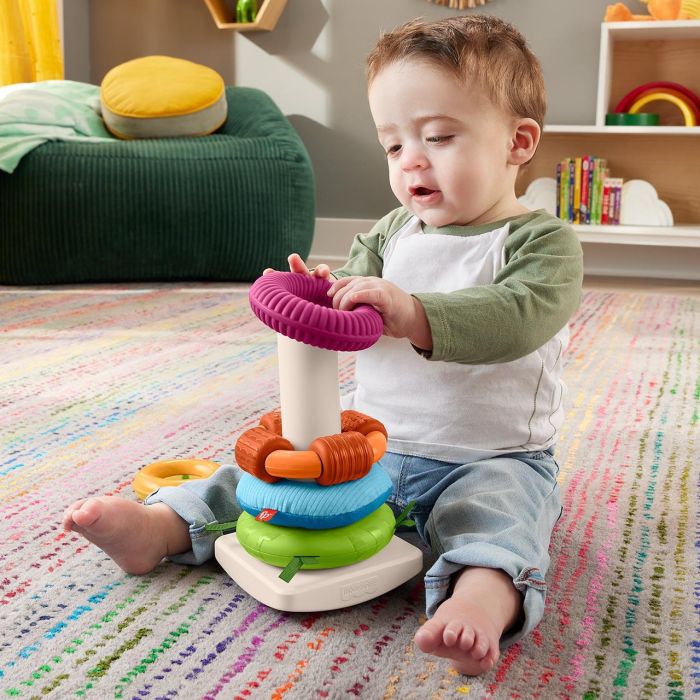 Fisher-Price Pirámide Balanceante Sensorial Hxk47 Multilingüe