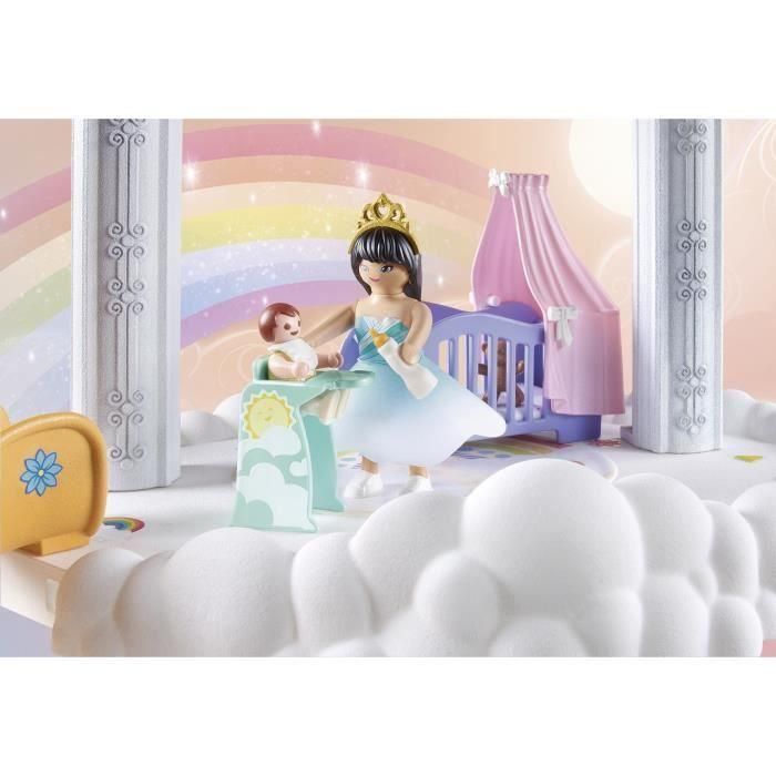 PLAYMOBIL 71360 Guardería en las nubes - Princesa Mágica - Con una princesa, un bebé y accesorios - A partir de 4 años 2 PLAYMOBIL 71360 Guardería en las nubes - Princesa Mágica - Con una princesa, un bebé y accesorios - A partir de 4 años 2