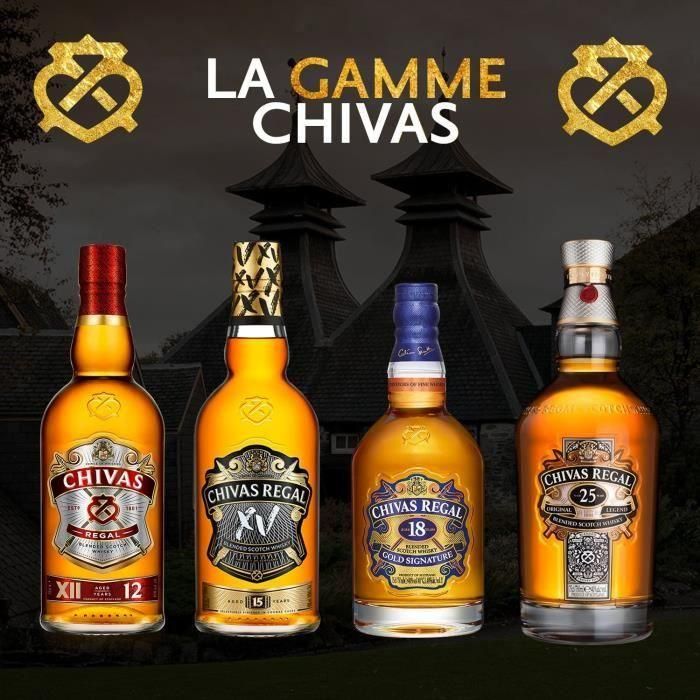 Whisky Chivas Regal XV con estuche OR 40% 70cl 4