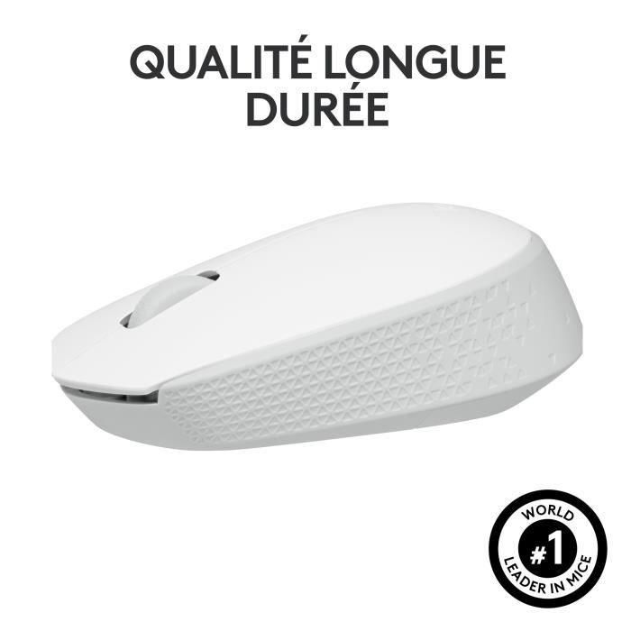 Ratón Logitech M171 Blanco 4