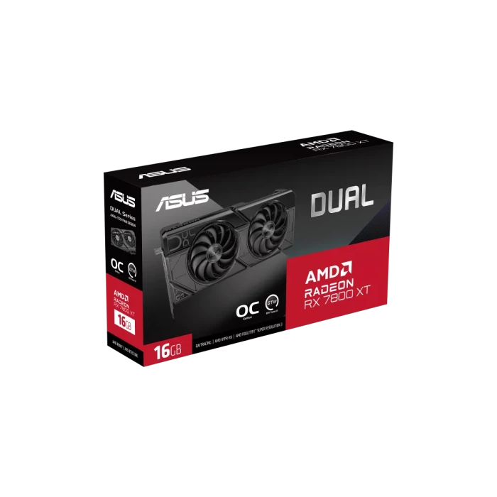 Tarjeta Gráfica Asus Dual Radeon RX 7800 XT OC/ 16GB GDDR6 11