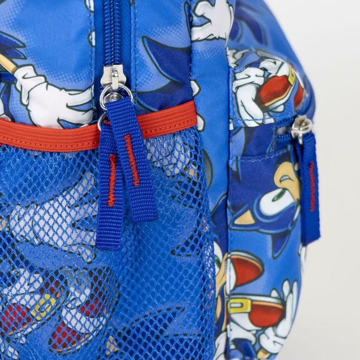 Mochila Infantil Sonic Azul 23 x 33 x 9 cm 7 Mochila Infantil Sonic Azul 23 x 33 x 9 cm 7