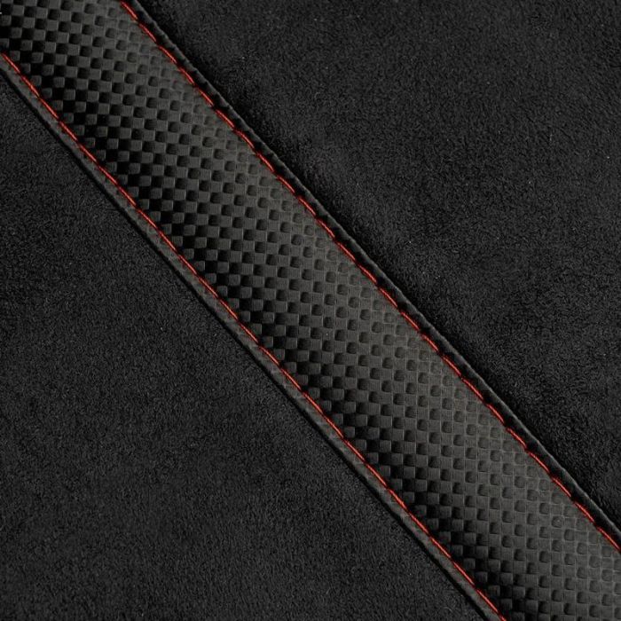 Momo Respaldo de Asiento MOMLSCU45BK Universal Coche Negro-Rojo con Espuma Acolchada Duradero Fácil de Limpiar 5 Momo Respaldo de Asiento MOMLSCU45BK Universal Coche Negro-Rojo con Espuma Acolchada Duradero Fácil de Limpiar 5