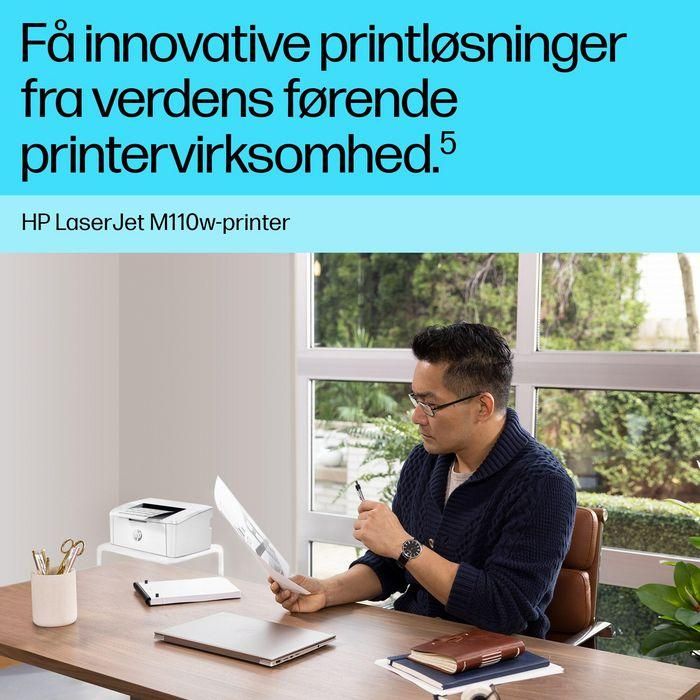 HP M110w Impresora Láser Monocromo Ultracompacta y Eficiente, Impresión Rápida de Alta Calidad con App HP Smart, para Hogar u Oficina 31 HP M110w Impresora Láser Monocromo Ultracompacta y Eficiente, Impresión Rápida de Alta Calidad con App HP Smart, para Hogar u Oficina 31