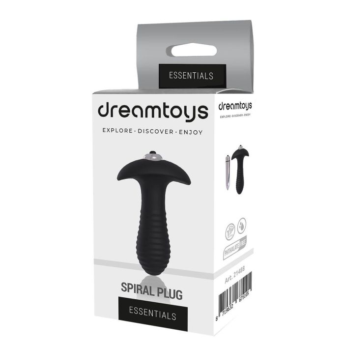 Plug Anal Dream Toys Essentials Negro 1 Plug Anal Dream Toys Essentials Negro 1