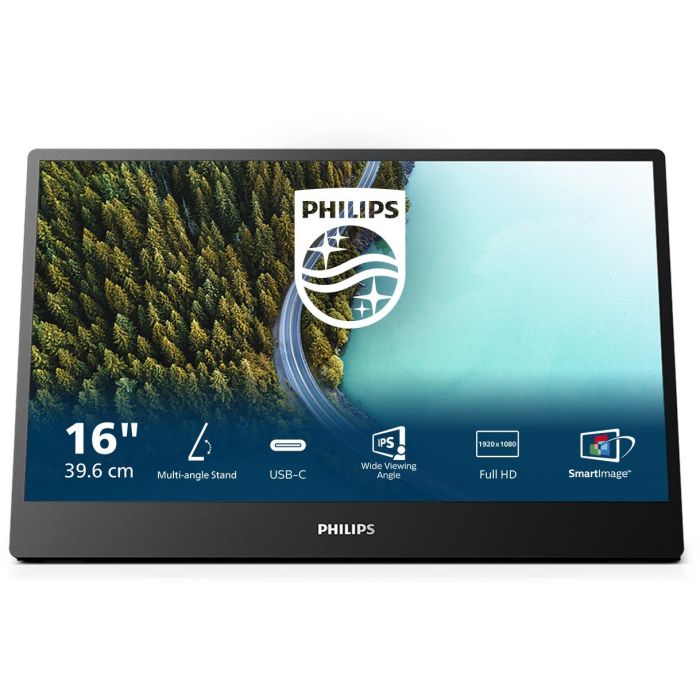 Monitor Portátil Philips 16B1P3302 15.6"/ Full HD/ Negro 1 Monitor Portátil Philips 16B1P3302 15.6"/ Full HD/ Negro 1