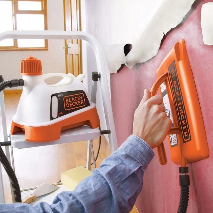 Black & Decker separador de papel tapiz 2400 W con depósito de 4 litros y 60 minutos de autonomía 1 Black & Decker separador de papel tapiz 2400 W con depósito de 4 litros y 60 minutos de autonomía 1
