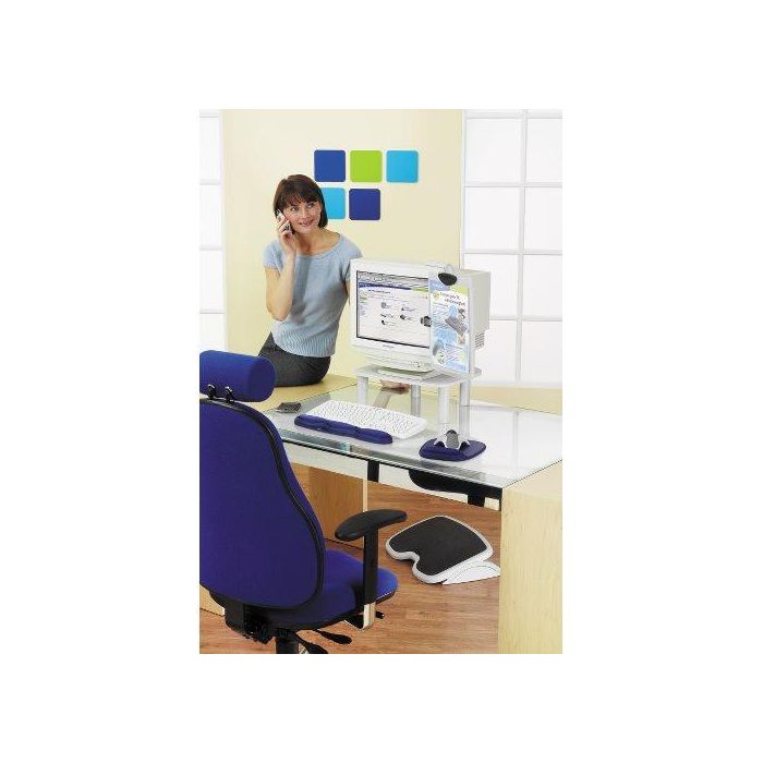 Kensington Alfombrilla Ratón Negra con Reposamuñecas Integrado de Espuma, Soporte Ergonómico, Distribución de Presión Uniforme 4 Kensington Alfombrilla Ratón Negra con Reposamuñecas Integrado de Espuma, Soporte Ergonómico, Distribución de Presión Uniforme 4