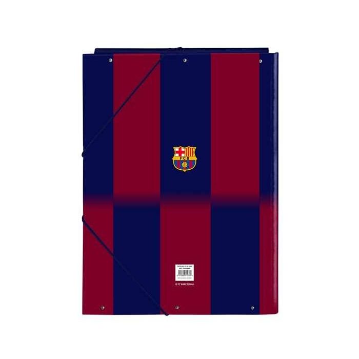 Safta Carpeta de Solapas con Gomas de Cartón Tamaño Folio FC Barcelona 1ª Equipación 2025/2026 1 Safta Carpeta de Solapas con Gomas de Cartón Tamaño Folio FC Barcelona 1ª Equipación 2025/2026 1