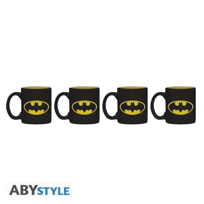 ABYstyle Set 4 Tazas Espresso Batman DC Comics 110ml Cerámica 1 ABYstyle Set 4 Tazas Espresso Batman DC Comics 110ml Cerámica 1