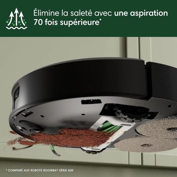 iRobot IRO1743805955965 Aspiradora Robot Roomba Plus 505 Negra 1 iRobot IRO1743805955965 Aspiradora Robot Roomba Plus 505 Negra 1
