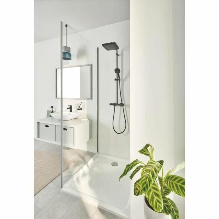 Columna de Ducha Grohe Vitalio Comfort Negro ABS 11 X 114 X 37 CM 2