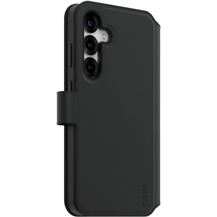 PanzerGlass CARE Feature Case Tango 2-in-1 Wallet Samsung Galaxy S25+ QI Compatible Negro