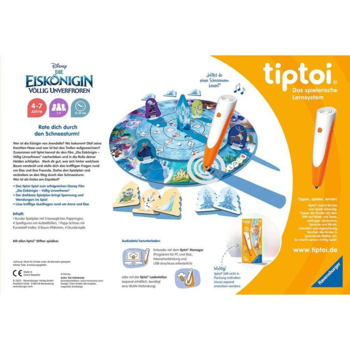 Ravensburger tiptoi Eisknigin D.v.Wettlaufspiel (ohne Stift) 1