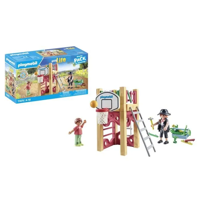 Playmobil 71475 Carpintero con torreta de juego 2