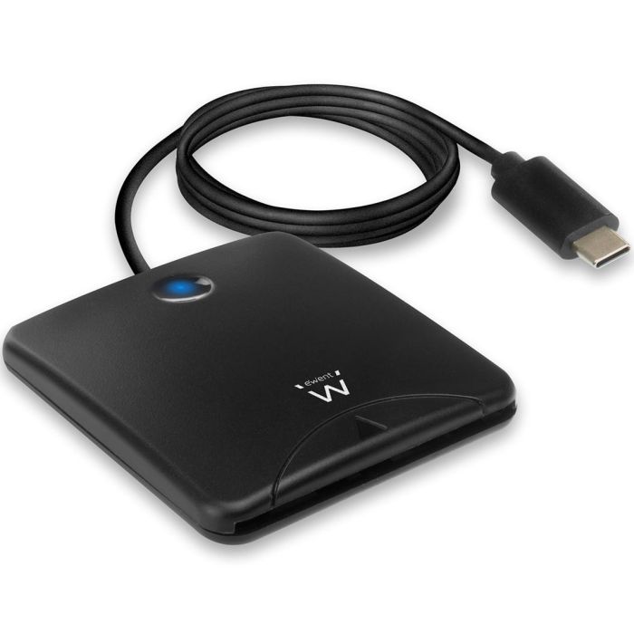 Ewent EW1055 lector de tarjeta inteligente Interior USB USB 3.2 Gen 1 (3.1 Gen 1) Negro Ewent EW1055 lector de tarjeta inteligente Interior USB USB 3.2 Gen 1 (3.1 Gen 1) Negro