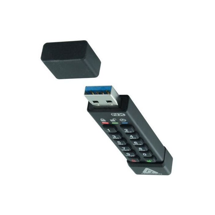 Apricorn Aegis Secure Key 3NX USB 3.1 Encriptación AES 256-bit, Teclado PIN Integrado, IP67, Windows, Mac, Linux, Android, 77MB/s Lectura, 72MB/s Escritura 2