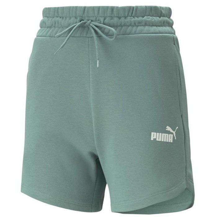 Pantalones Cortos Deportivos para Hombre Puma Ess 5" High Waist Aguamarina Verde XS 0 Pantalones Cortos Deportivos para Hombre Puma Ess 5" High Waist Aguamarina Verde XS 0