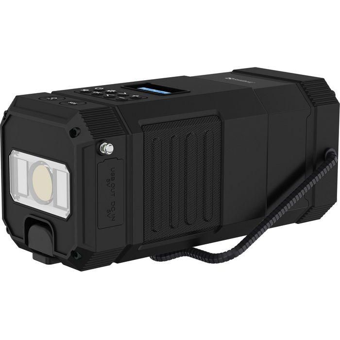 Sandberg Survivor Lantern All-in-1 10000 Linterna Powerbank Altavoz Bluetooth Radio DAB/FM Panel Solar Manivela IPx5 6