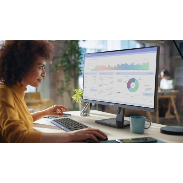 Philips 27B1U3900 Monitor 27" (68.5cm) WLED IPS QHD 2560x1440 16:9 HDMI DisplayPort USB-C con Altura Ajustable 4 Philips 27B1U3900 Monitor 27" (68.5cm) WLED IPS QHD 2560x1440 16:9 HDMI DisplayPort USB-C con Altura Ajustable 4