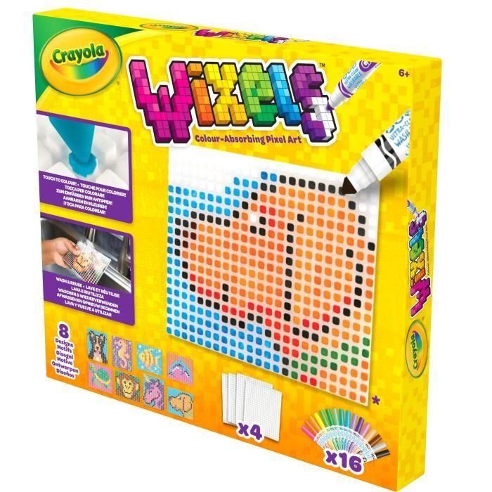 Caja creativa de animales - CRAYOLA - Wixels