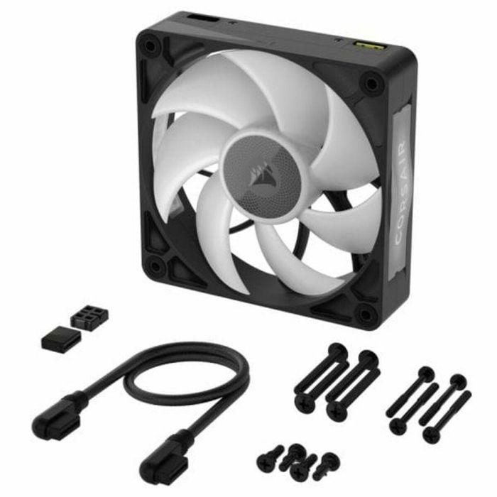 Corsair CO-9051033-WW iCUE LINK RX120 RGB MAX Ventilador de Caja para PC, 120mm RGB, Negro, 2000 RPM 15