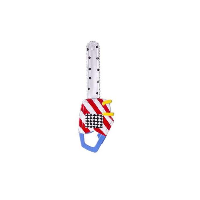 My Other Me Sierra diabólica de juguete, fabricada en PVC resistente, perfecta como accesorio de disfraz. Para niños de 3 años en adelante, sin pilas.