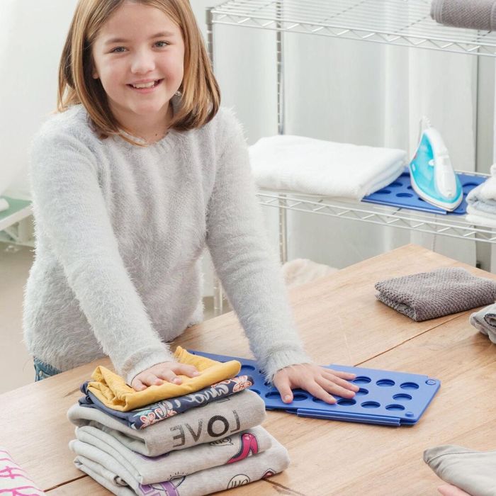 Doblador de Ropa Infantil InnovaGoods 4 Doblador de Ropa Infantil InnovaGoods 4