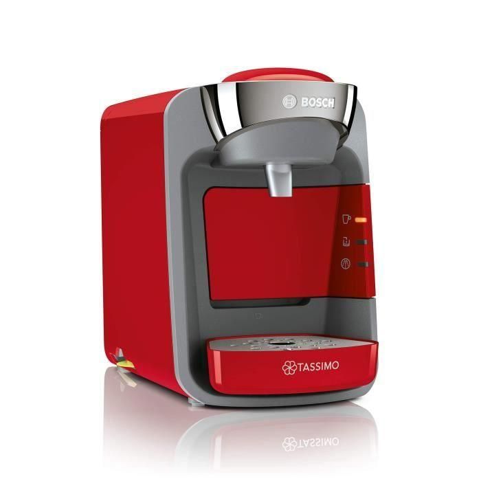 Cafetera BOSCH Tassimo Suny TAS32 Multi-Drink - Rojo amapola 2 Cafetera BOSCH Tassimo Suny TAS32 Multi-Drink - Rojo amapola 2
