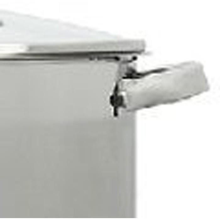 Olla con tapa - MENASTYL - 4615455 - Acero inoxidable - 9 litros - Todo tipo de fuegos, incluida inducción 2 Olla con tapa - MENASTYL - 4615455 - Acero inoxidable - 9 litros - Todo tipo de fuegos, incluida inducción 2