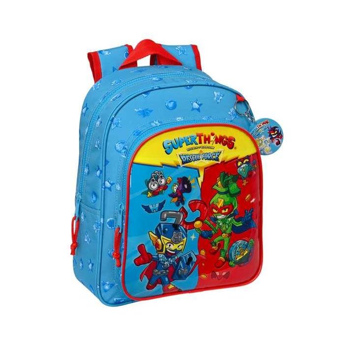 Mochila Escolar SuperThings Rescue force 27 x 33 x 10 cm Azul Mochila Escolar SuperThings Rescue force 27 x 33 x 10 cm Azul