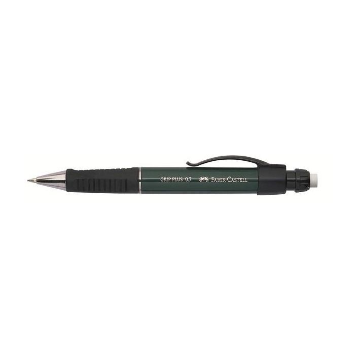 FABER-CASTELL Portaminas Grip Plus 0.7mm verde metálico