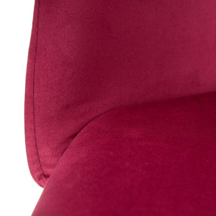 Taburete Alto Burdeos Tejido-Metal 40,20 X 48,20 X 102 cm