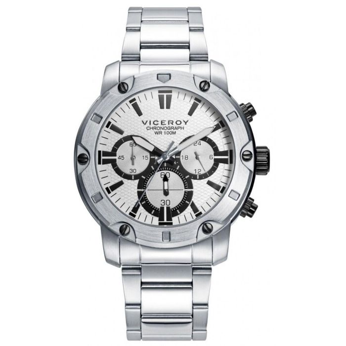 Reloj Hombre Viceroy 401275-87 Plateado (Ø 44 mm) Reloj Hombre Viceroy 401275-87 Plateado (Ø 44 mm)