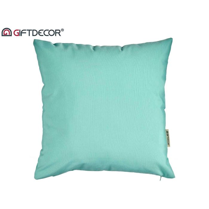 Funda Cojin Cremallera 45X45 Turquesa Giftdecor (24 Unidades) 1 Funda Cojin Cremallera 45X45 Turquesa Giftdecor (24 Unidades) 1