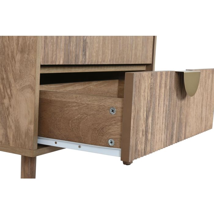 Armario Scandi DKD Home Decor Marron Dorado 40 x 110 x 60 cm 6 Armario Scandi DKD Home Decor Marron Dorado 40 x 110 x 60 cm 6